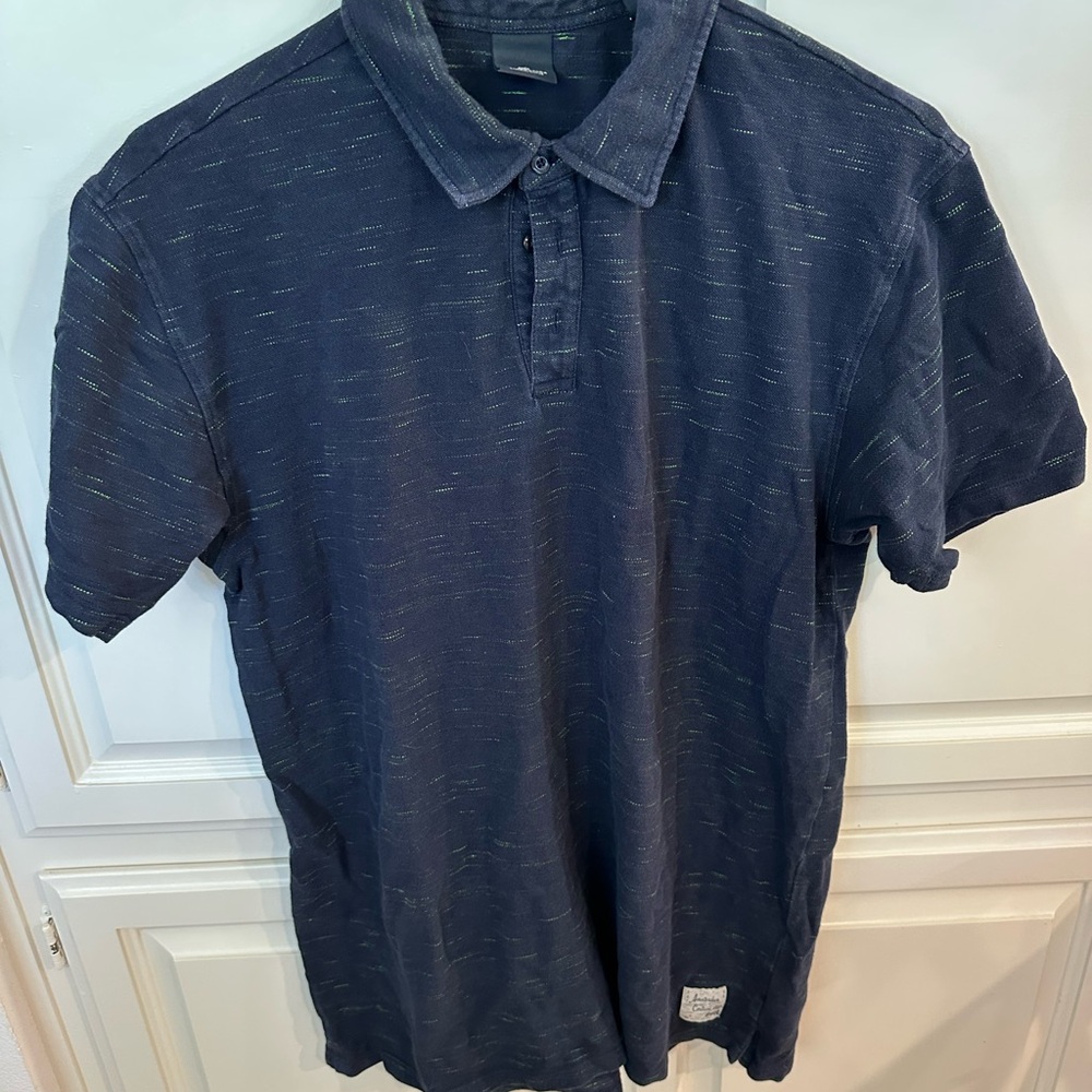 Men's Navy Blue Polo Shirt scorch & soda